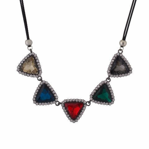 Multicolour colour Western design Necklace