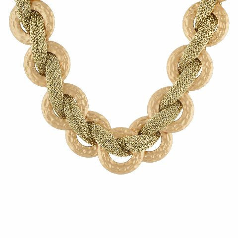 Gold colour Western design Necklace