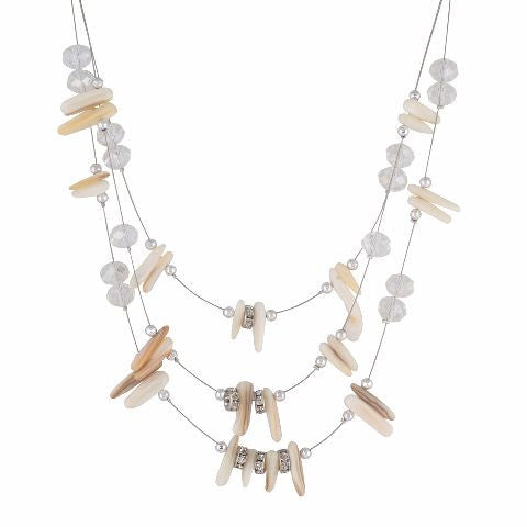 Cream colour Western design Necklace Set