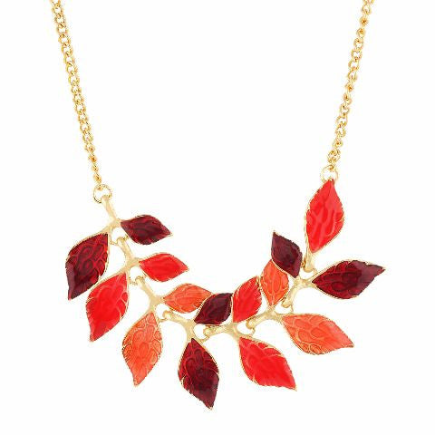Red colour Western design Necklace Set