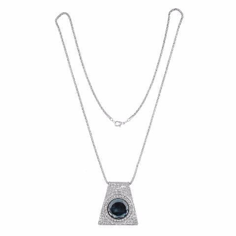 Silver colour Traditional design Pleasing Pendant