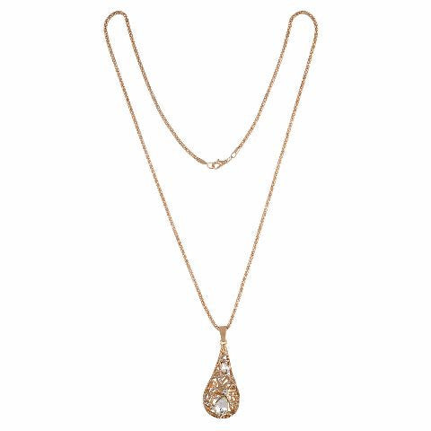 Gold colour Traditional design Pleasing Pendant