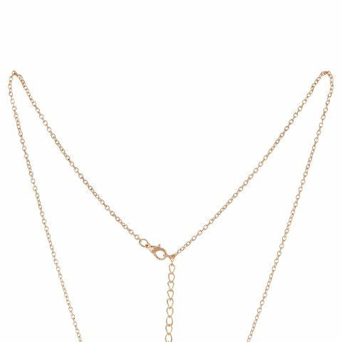 Pink colour Western design Necklace