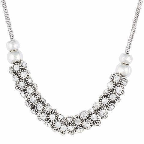 Silver colour Western design Necklace