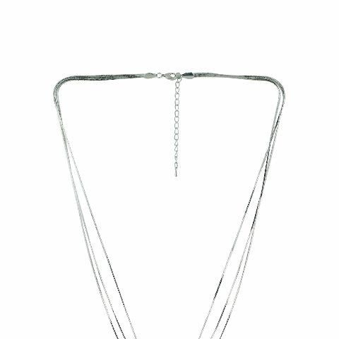 Silver colour Western design Necklace