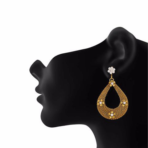 Gold colour Earring