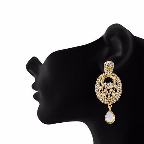 Gold colour Earring