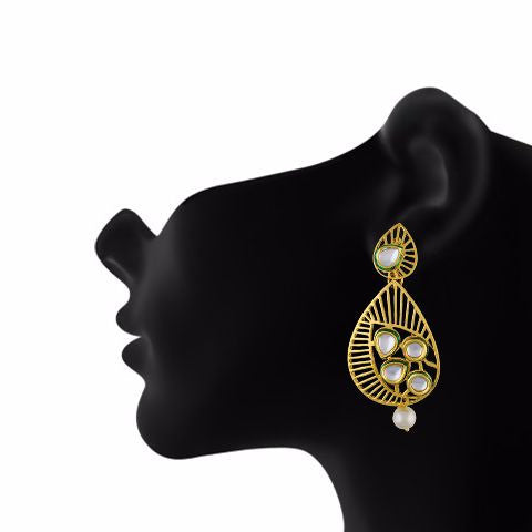 Gold colour Earring