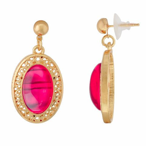 Red colour Indo Western design Necklace Set