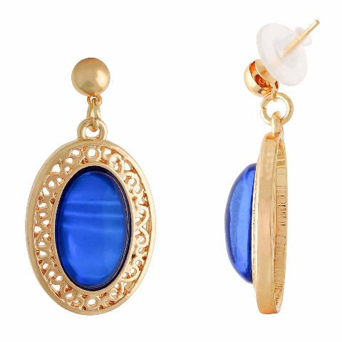 Blue colour Indo Western design Necklace Set