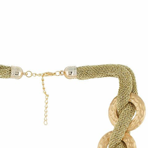 Gold colour Western design Necklace