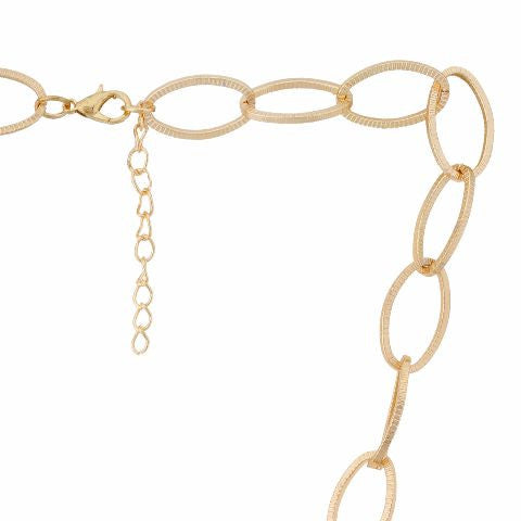 Gold colour Western design Necklace