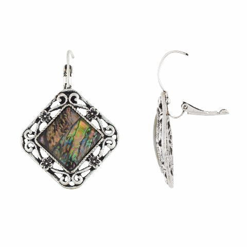 Silver colour Indo Western design Necklace Set