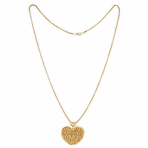 Gold colour Traditional design Pleasing Pendant