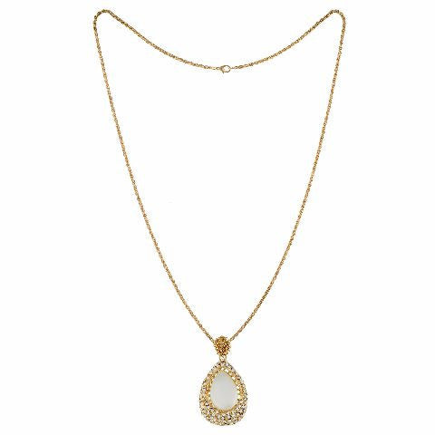 Gold colour Traditional design Pleasing Pendant