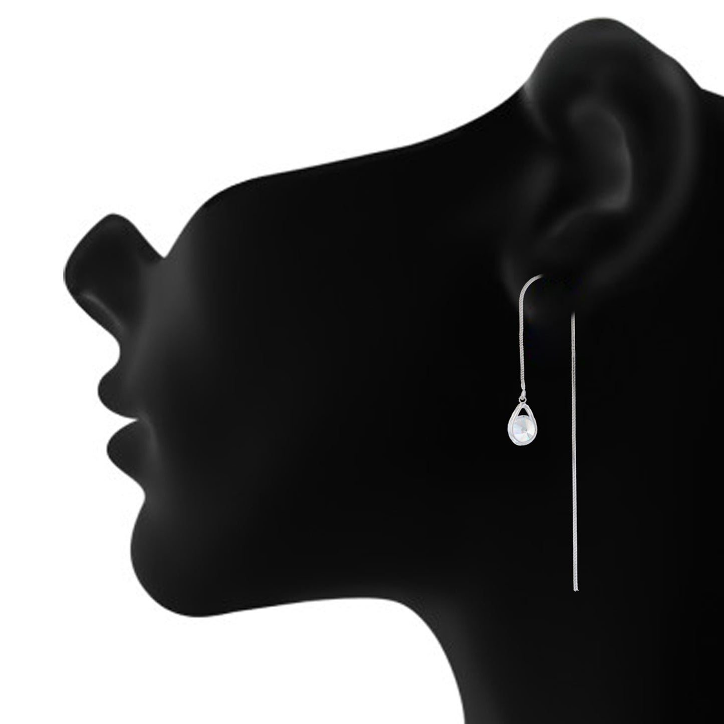 Silver colour Drop design Long Hanging for girls and women