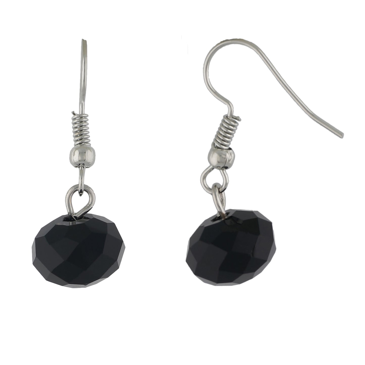 Black Colour Layered Necklace and Earrings for Girls and Women