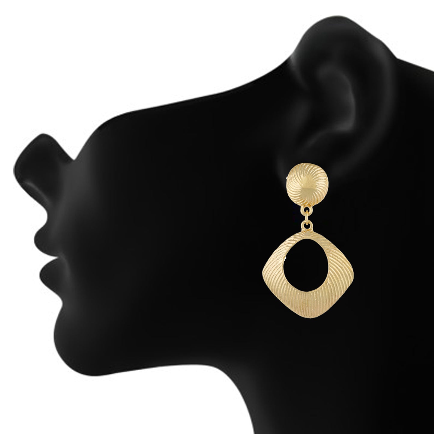 Gold colour Rhombus design Hanging for girls and women