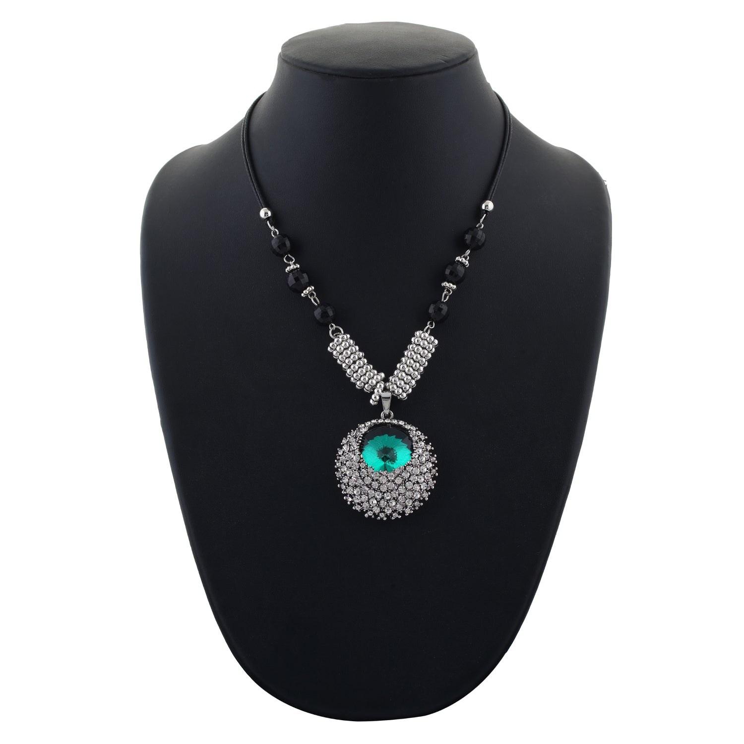 Gold and Green colour Round design  for girls and women