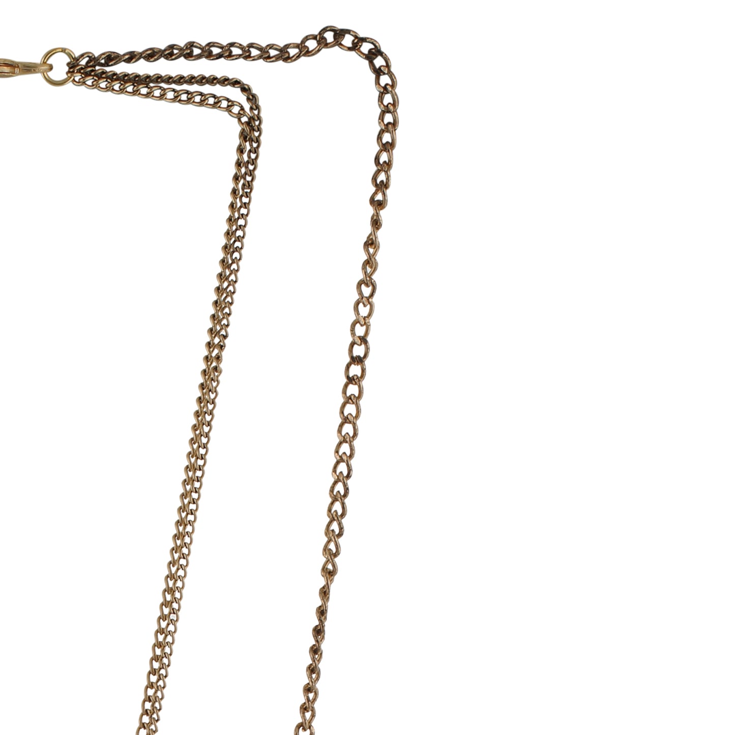 Oxide Gold colour Drop shaped design Necklace for girls and women