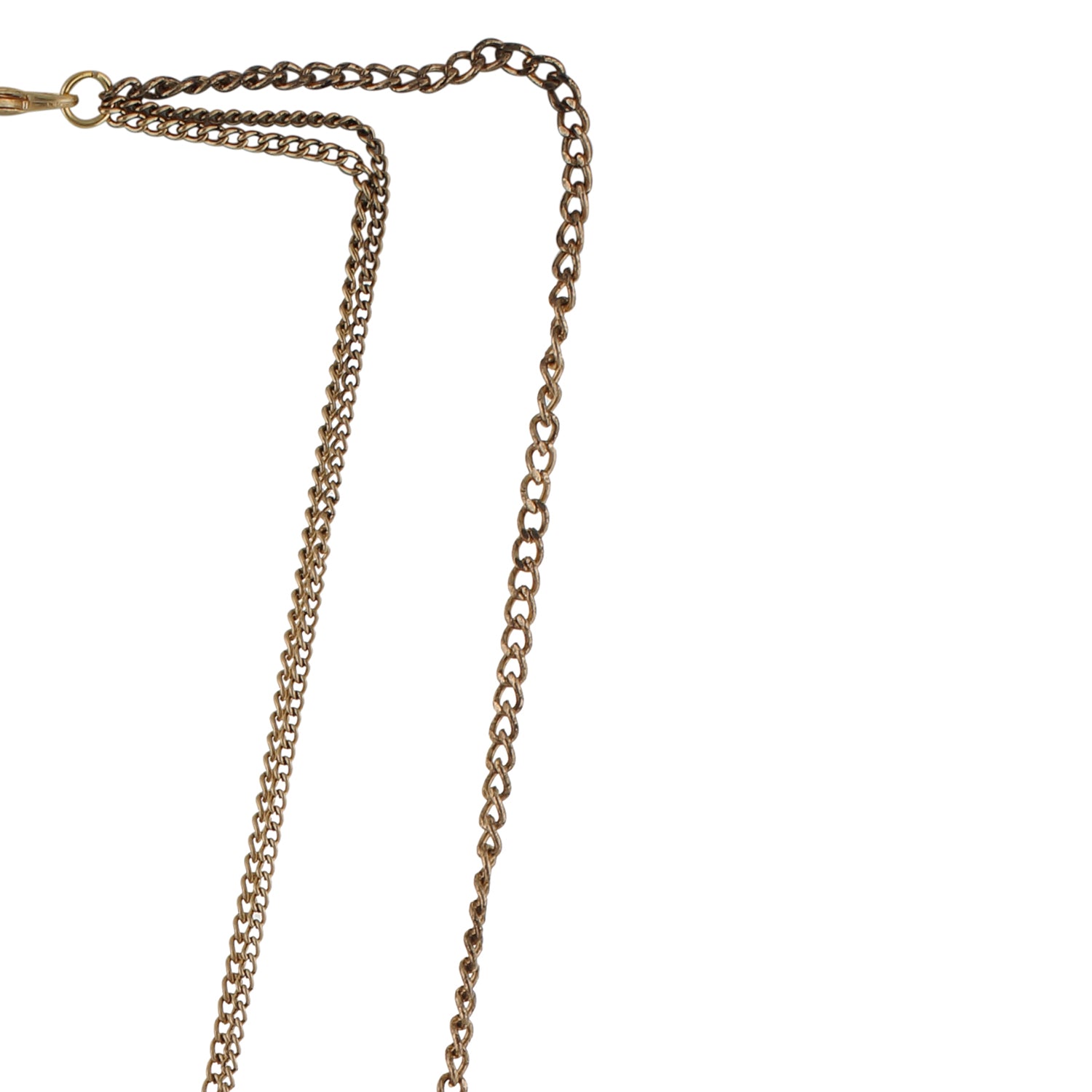 Oxide Gold colour Drop shaped design Necklace for girls and women