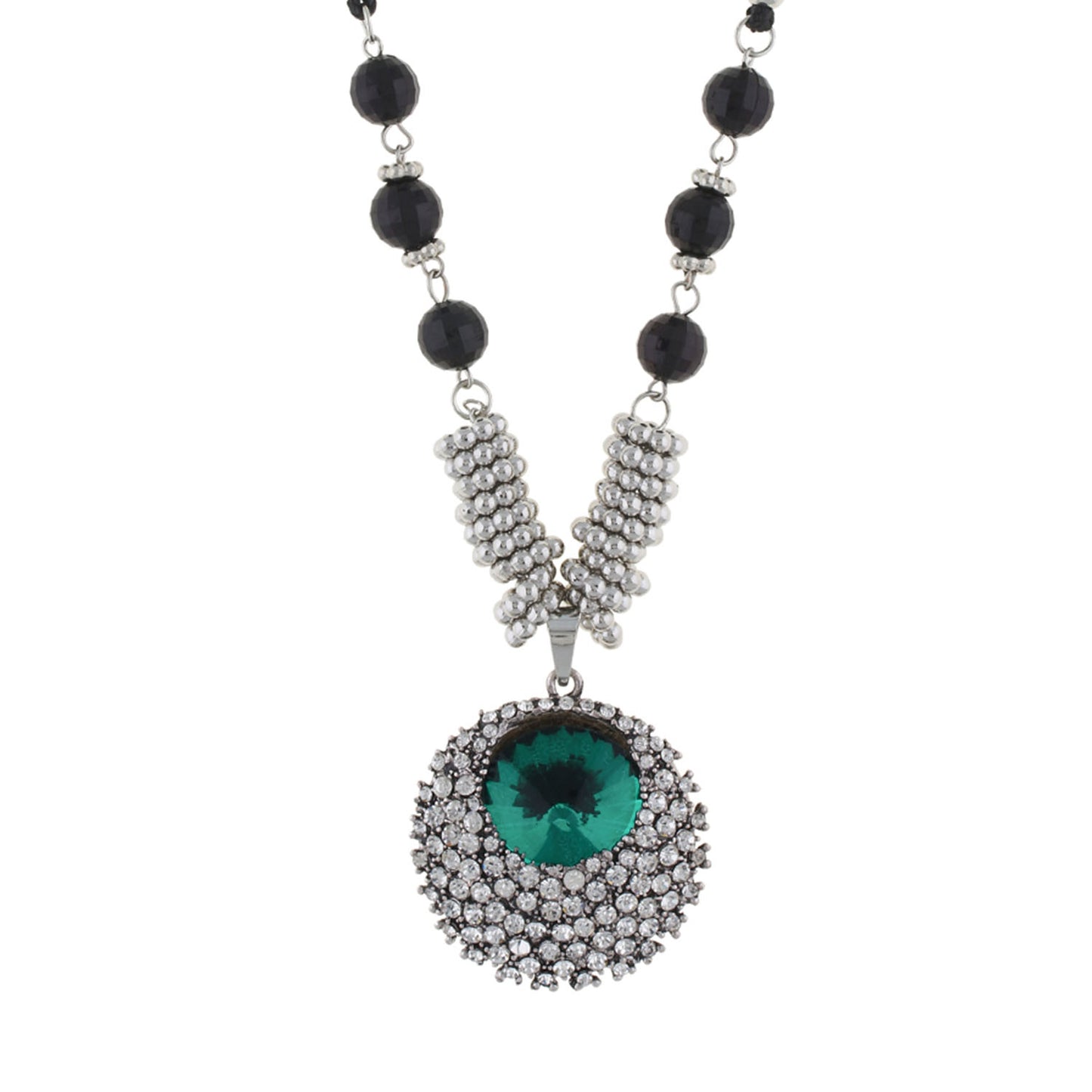 Gold and Green colour Round design  for girls and women