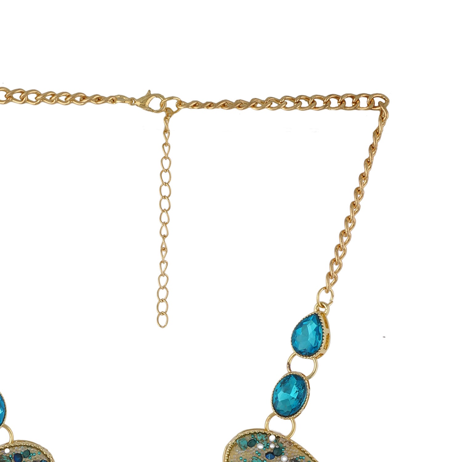 Colour Oval Design Necklace for Girls and Womens