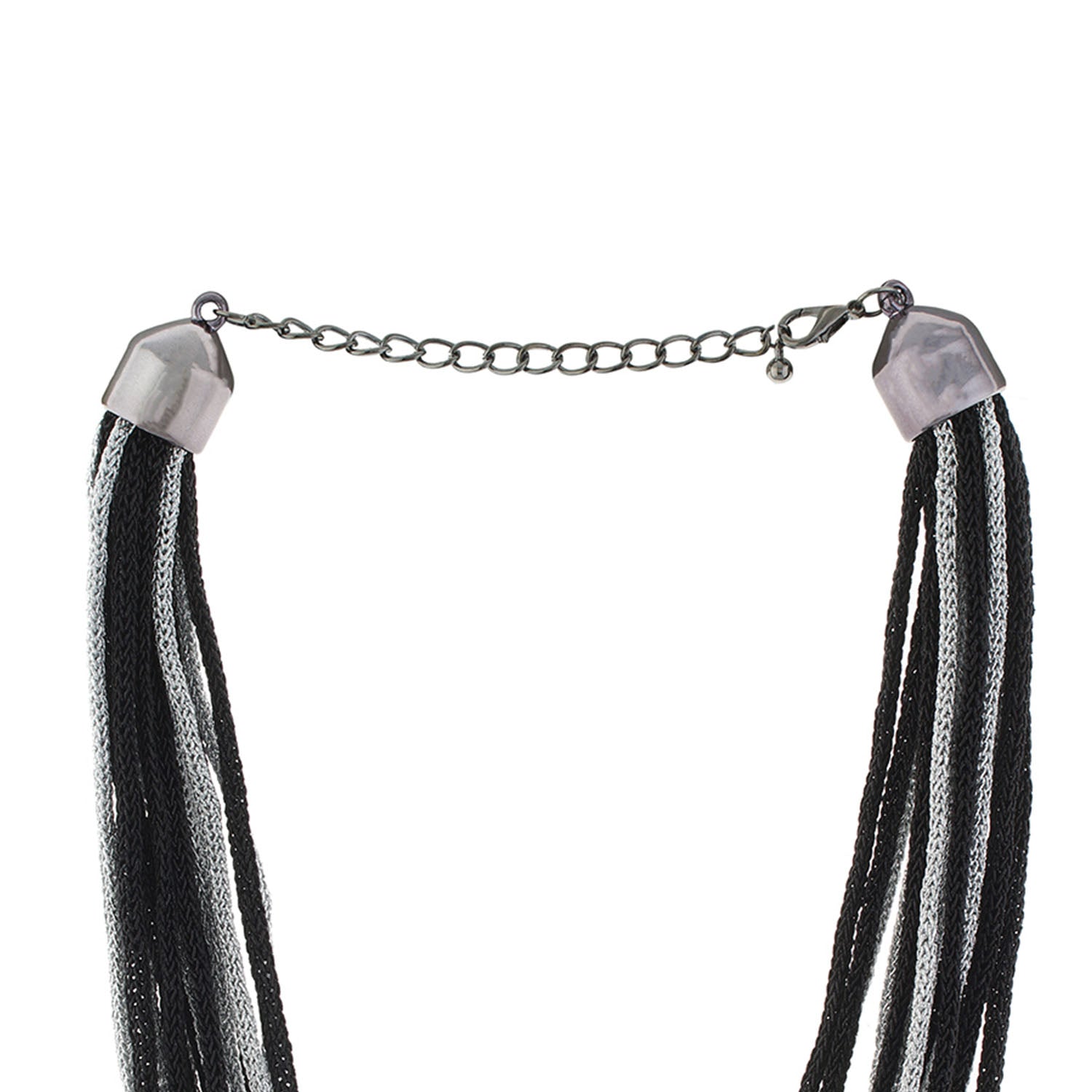 Black and Silver colour Multi Line design  for girls and women