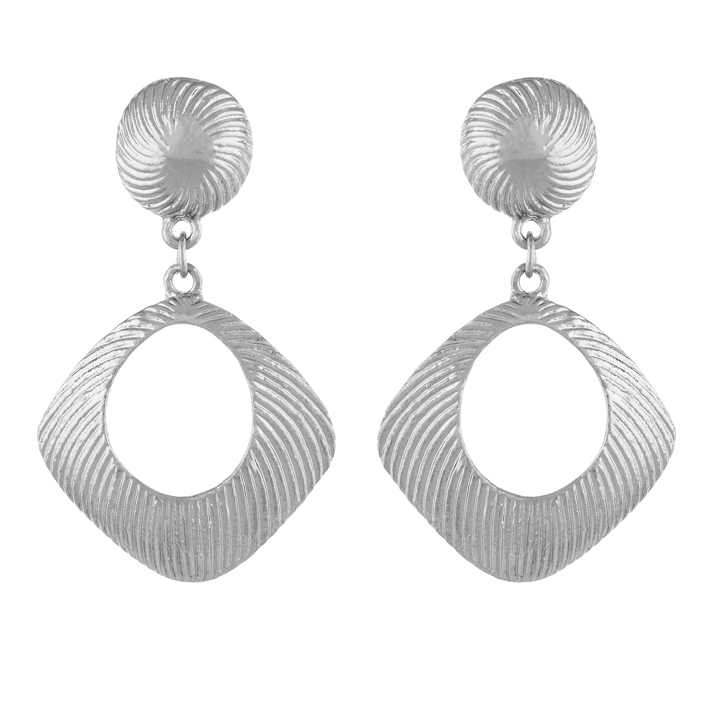 Silver colour Rhombus design Hanging for girls and women