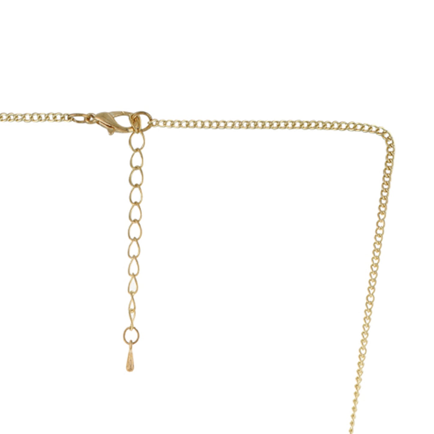 Gold and Cream colour Pencil design Necklace for girls and women