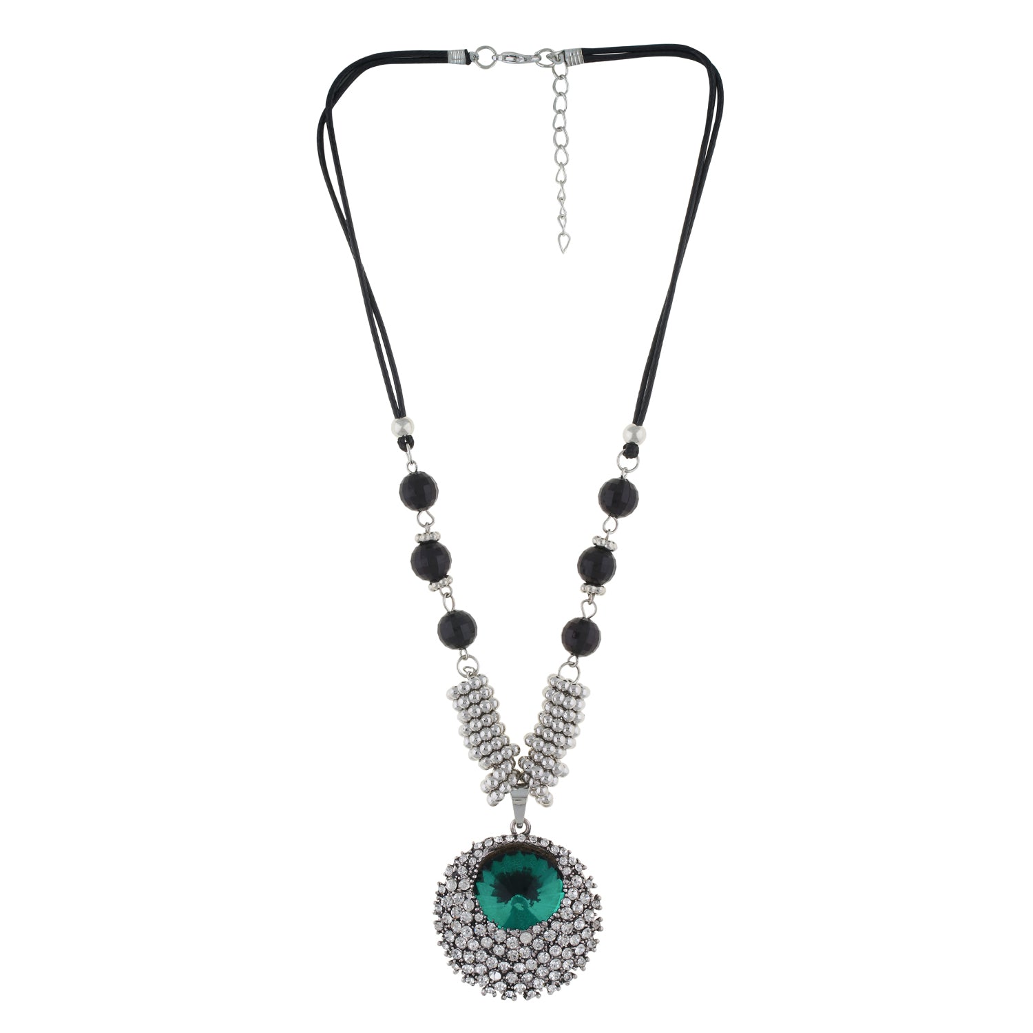 Gold and Green colour Round design  for girls and women