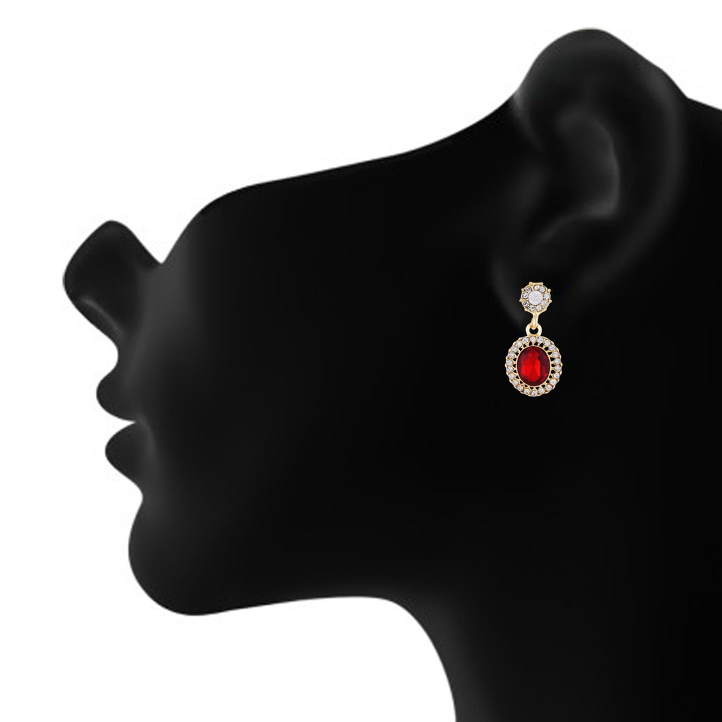 Red and Gold colour Round design Hanging for girls and women