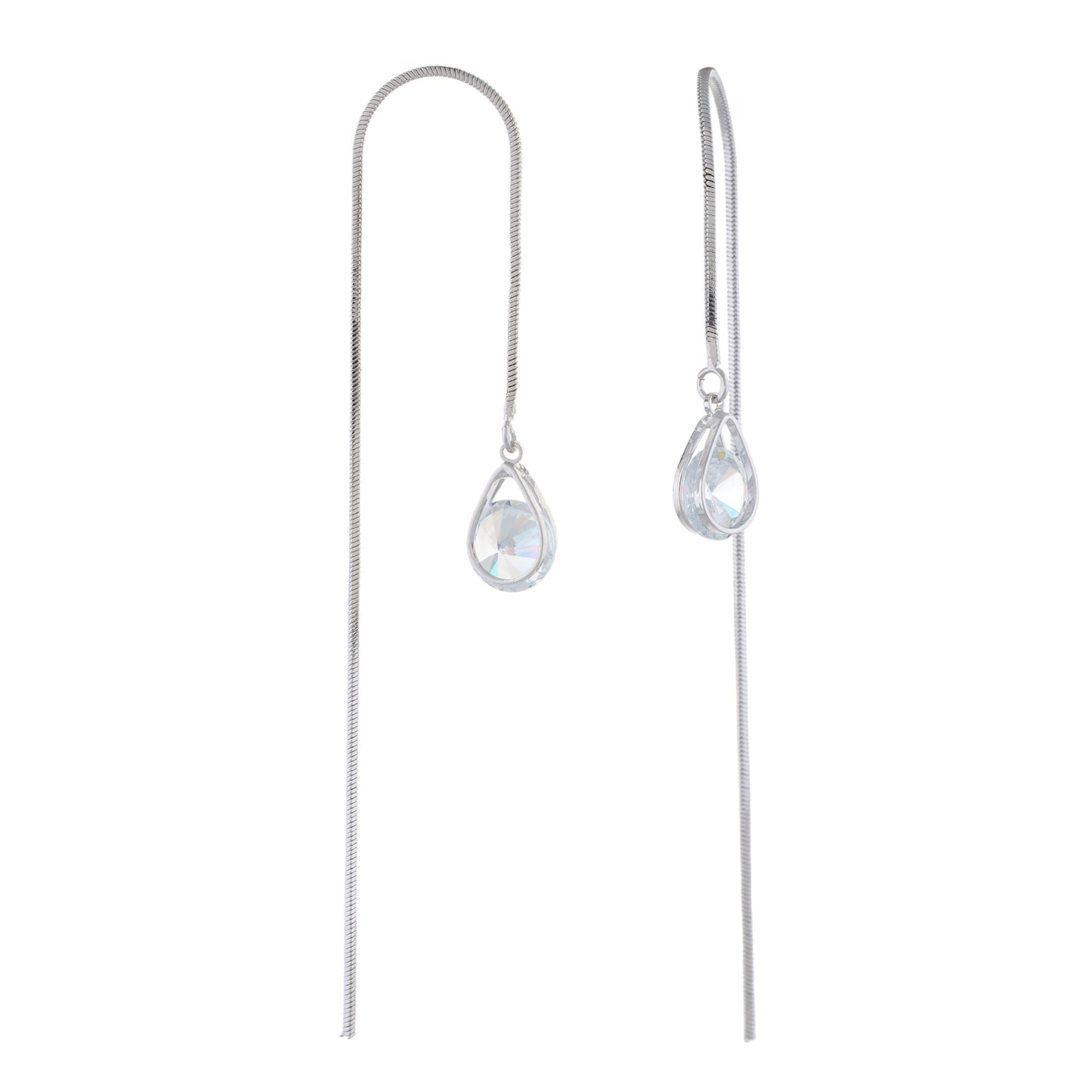 Silver colour Drop design  Long Hanging for girls and women