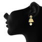 Smart Gold Plated CZ Copper Jhumki with Pearl Hanging for Ladies and Girls