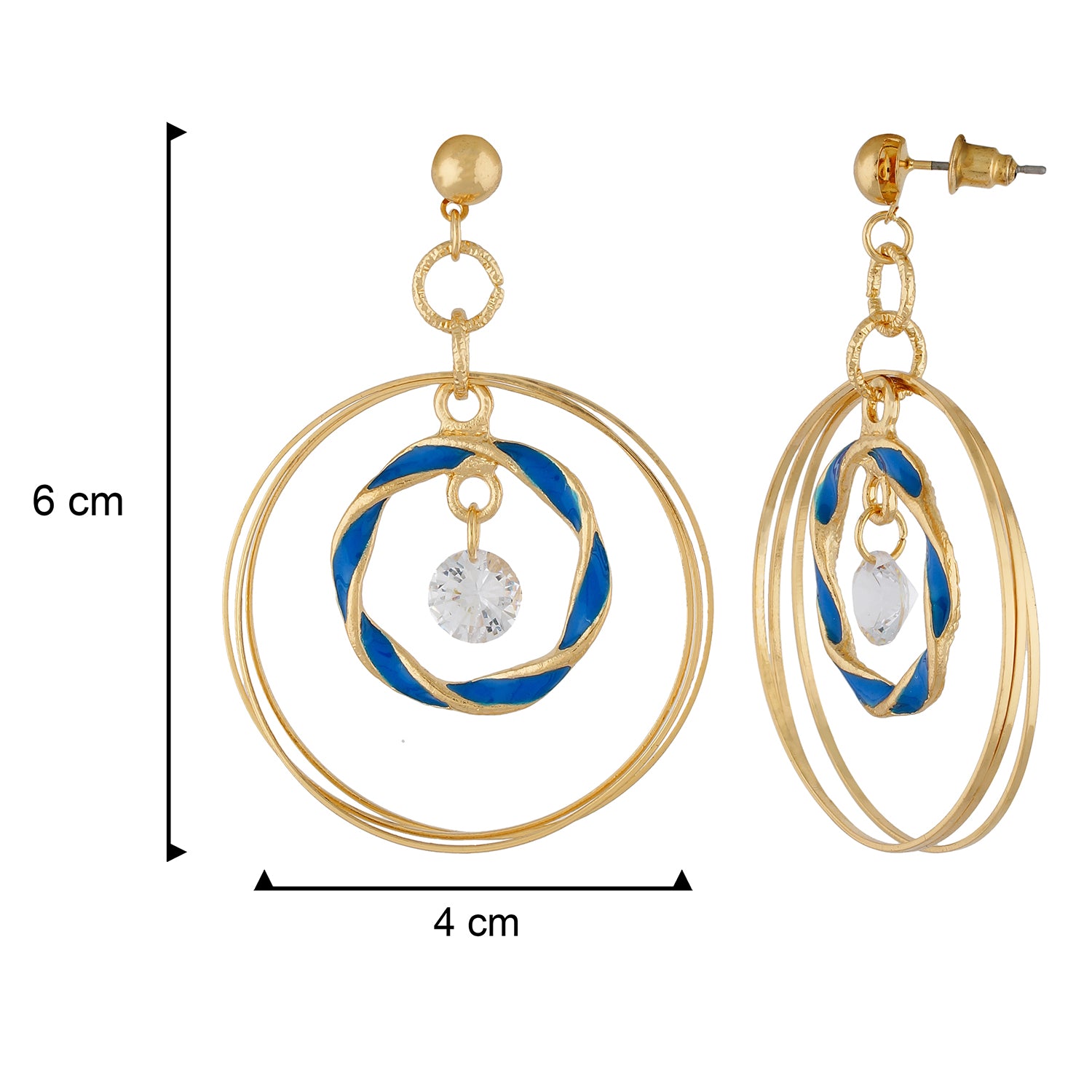 Buy Chandbali Earring Online | Indian Jadau Earrings