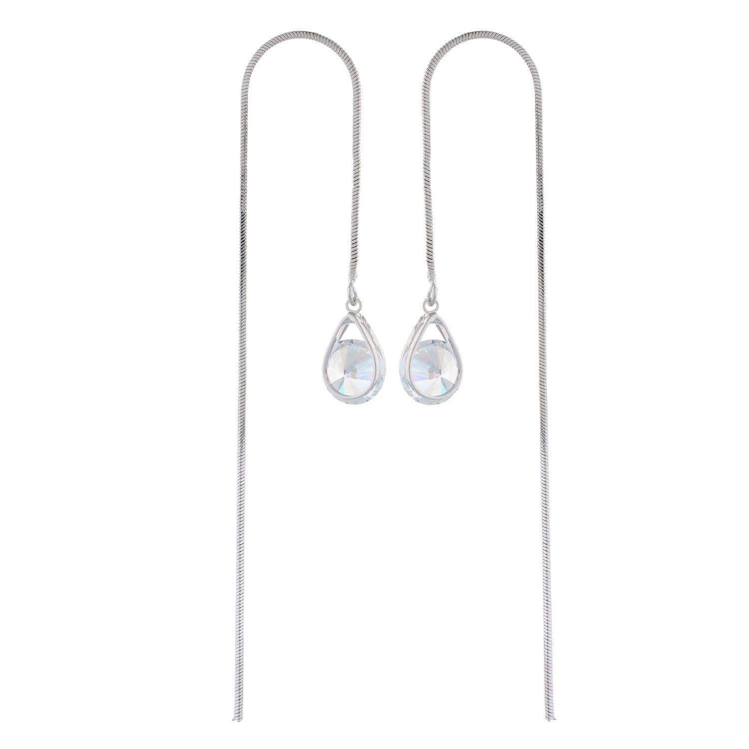 Silver colour Drop design  Long Hanging for girls and women