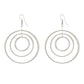 Silver colour Ring design Danglers for girls and women