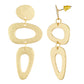 Glamorous Gold Colour Geometrical Shape Earring for Girls and Women