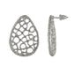 Smart Silver Colour Leaf Shape Earring for Girls and Women