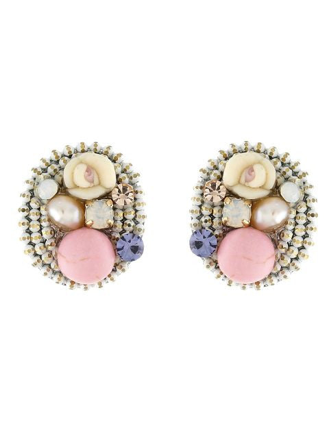 Multicolour colour Earring