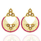 Pink colour Earring