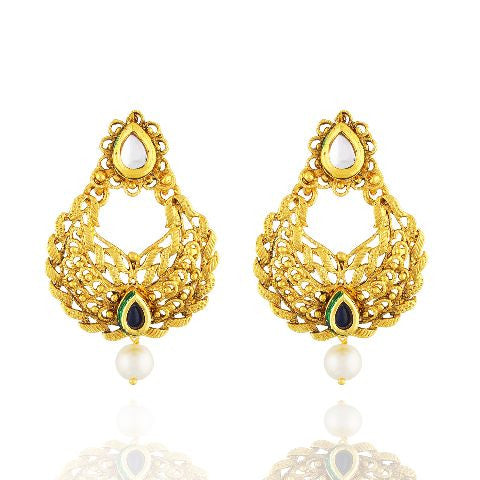 Gold colour Earring