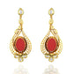 Red colour Earring
