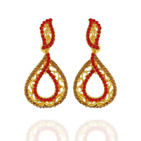 Red colour Earring