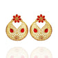 Red colour Earring