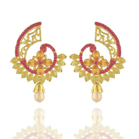 Gold colour Earring