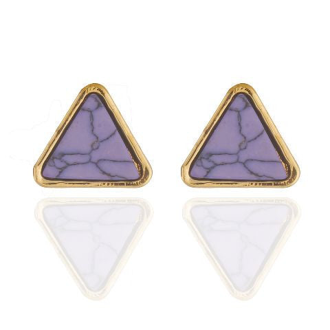 Purple colour Earring