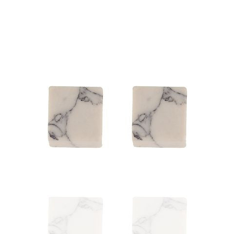 White colour Earring