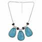 Blue colour Western design Necklace