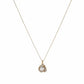 Gold colour Traditional design Pendant Set